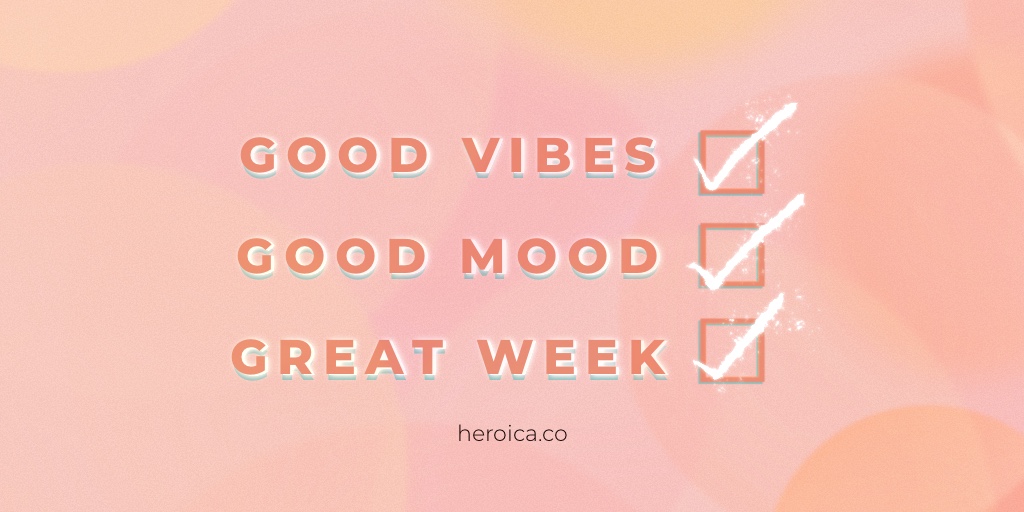 heroicaco's tweet photo. That thing that makes you happy- do it more of it.

#happyweek #happyTuesday #heroicagoodvibes https://t.co/xDUQibZooN