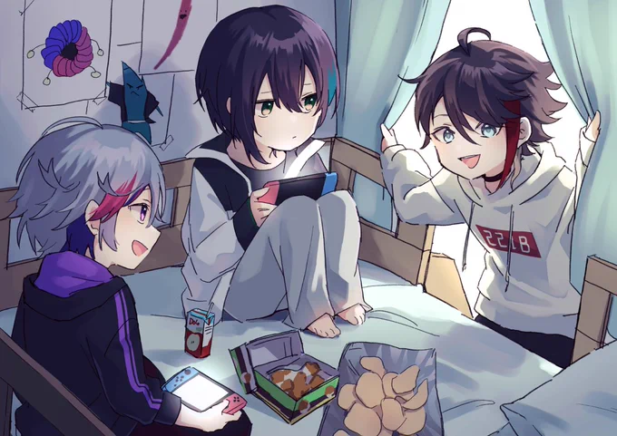 二段ベッドが秘密基地
※ショタ🍚 