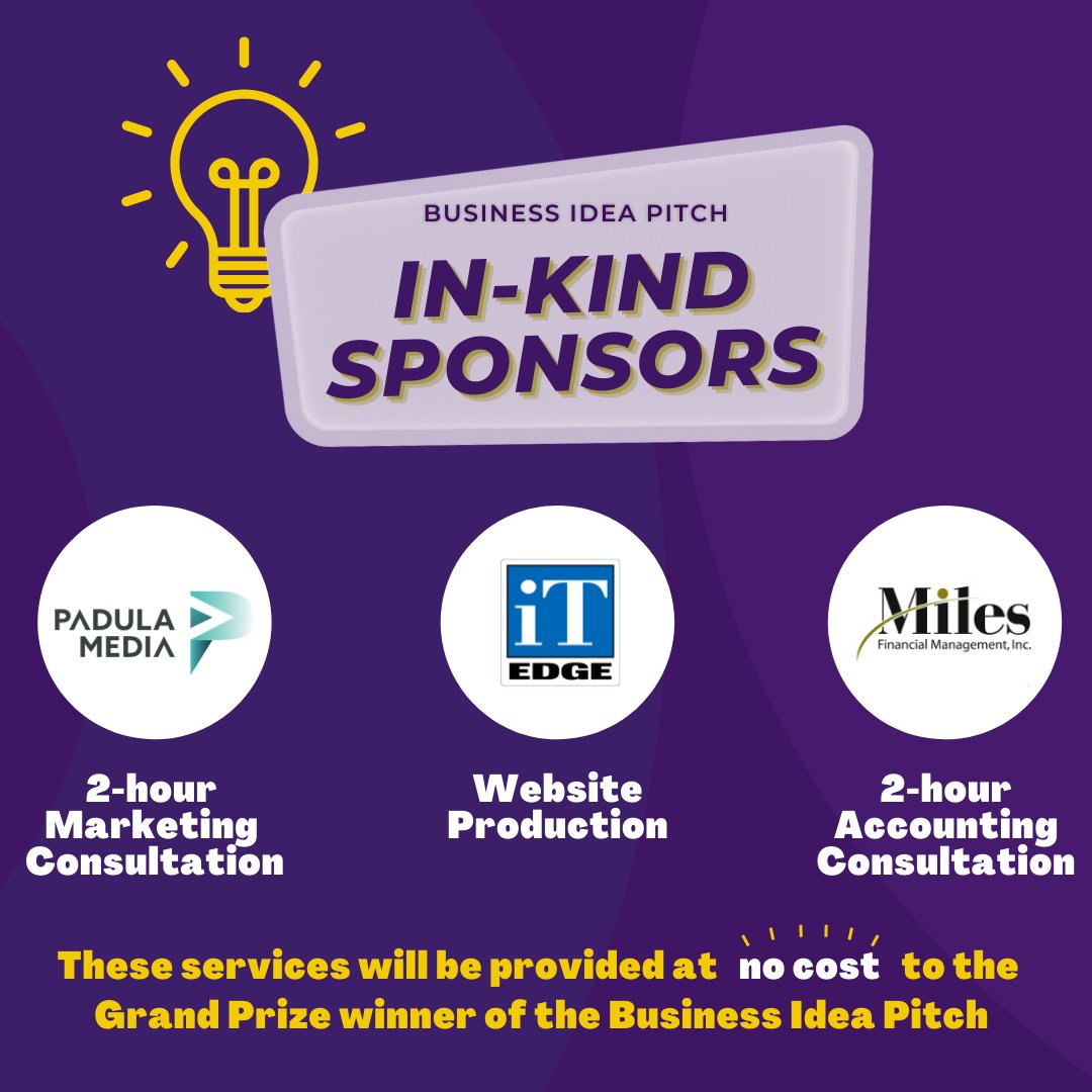 We’re one week out from the 10th Annual Business Idea Pitch (BIP)! We are proud to collaborate with three local Chester County businesses to support the grand prize winner of the BIP! Register to attend the BIP here: eventbrite.com/e/10th-annual-…