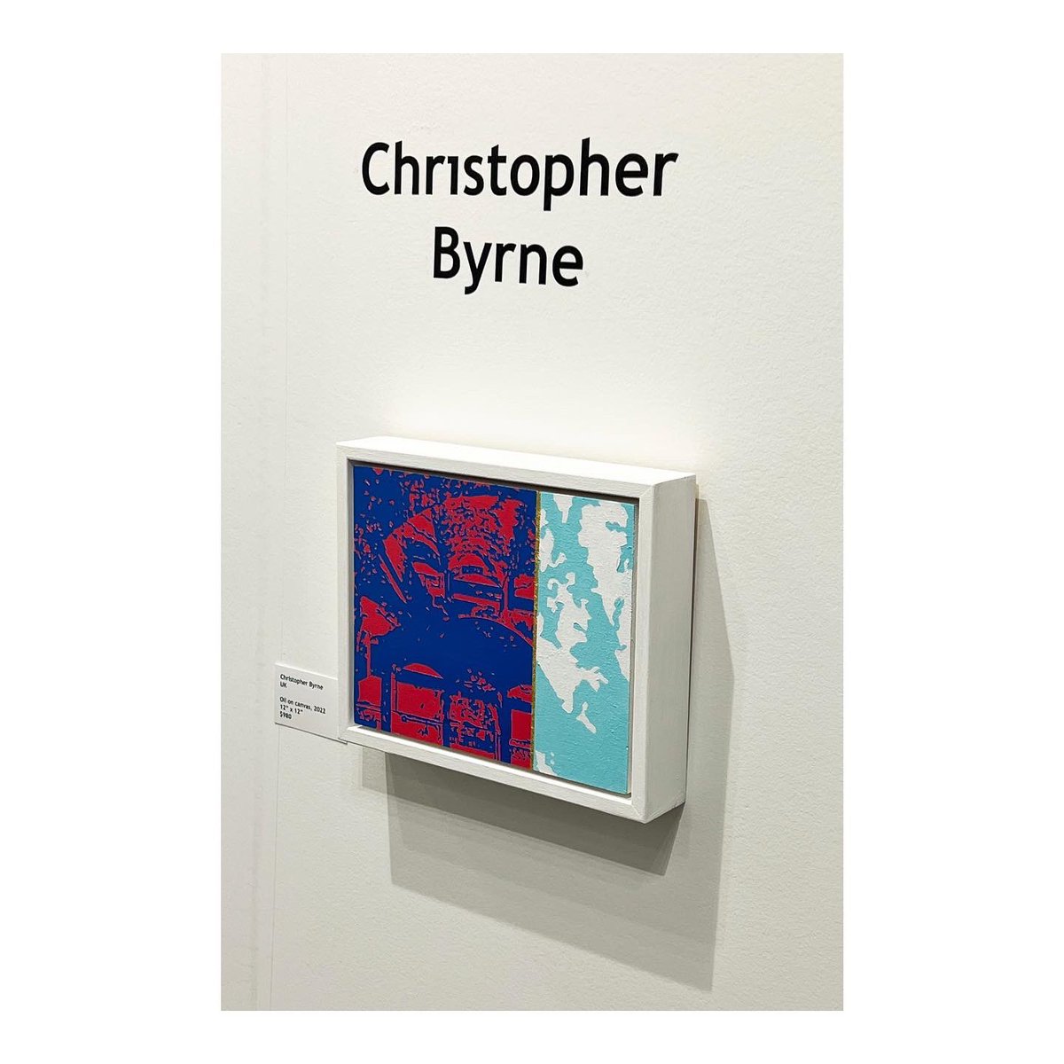 Some more work shots from <a href="/ArtexpoNewYork/">Artexpo New York</a> 🙌🏻

Journey to St.Peter’s 
Acrylic and gold leaf on Birchwood
8” x 10”