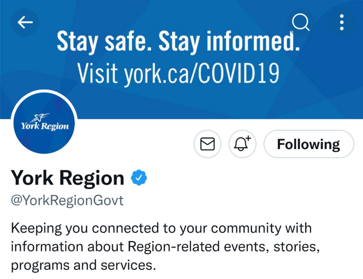 keswickproblems's tweet image. Stay Safe. Stay informed @YorkRegionGovt But only on Mondays and Thursdays. #keswickproblems #Georgina #YorkRegion