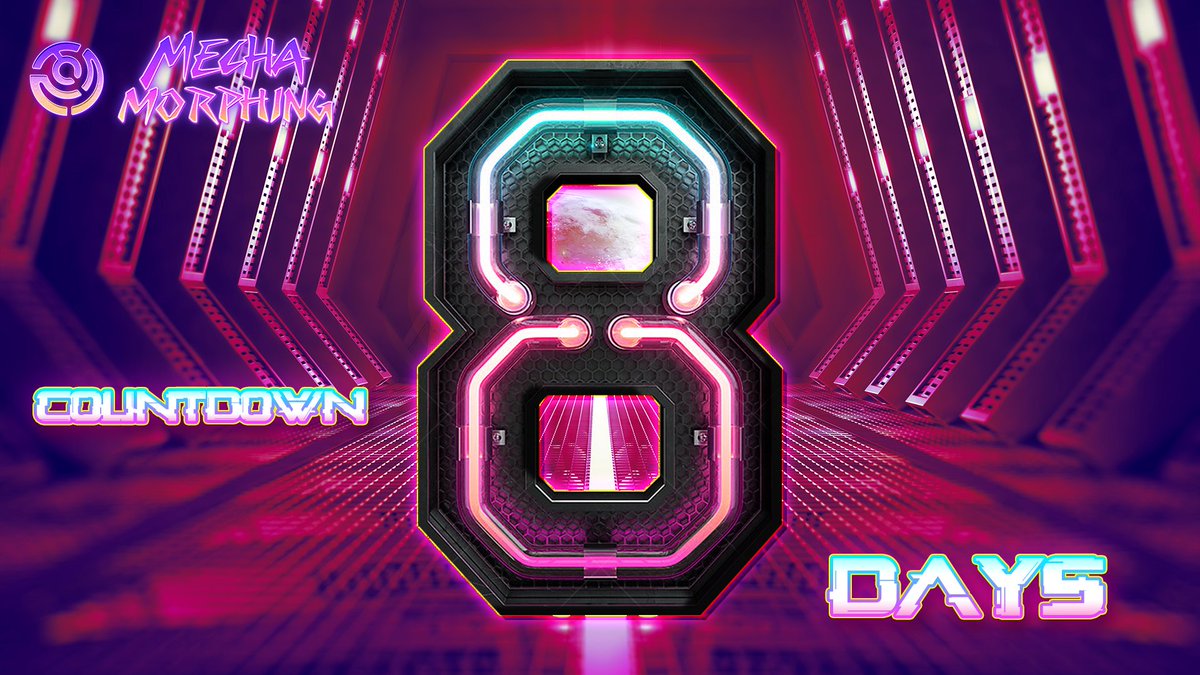 Mecha_Morphing's tweet photo. 🚨Countdown 🚨

What's up Mecha Morphing Fam?

8 days before our mainnet launch at April 19 ,2022⏲

Learn more and be prepared:https://t.co/PUk9gn9aJM

Start your wonderful journey at https://t.co/JsRrM5PAFR

 #gaming #P2EGames https://t.co/cnTlp2y4eA