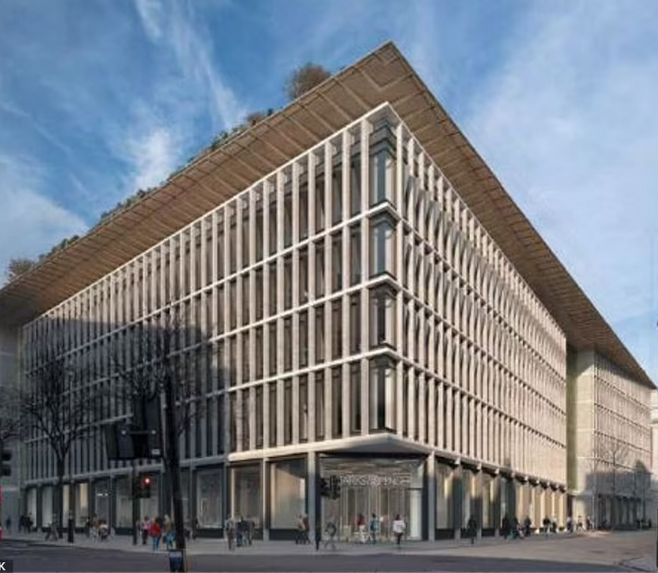 Approval has been granted for this handsome 1930s Art Deco gem on Oxford Street to be demolished and replaced this monstrous 1970s multi-storey car-park-looking thing.😔