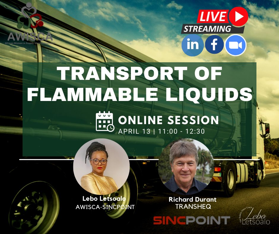 Transportionofflammableliquids ⚠️❌ Transportation of hazardous and dangerous products requires that one understands its value chain and compliance requirements🚫📛 Please register in advance on the link below: us02web.zoom.us/meeting/regist…
