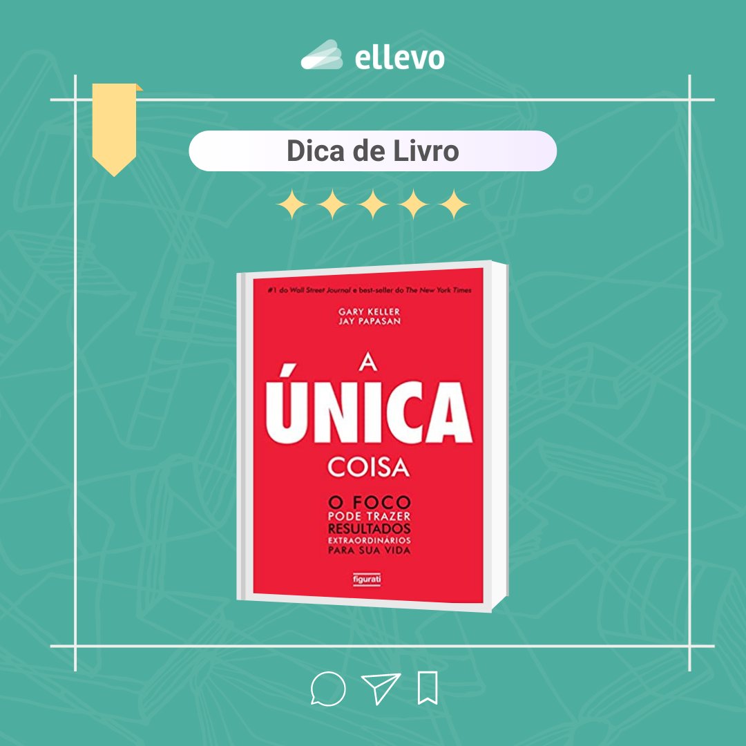 EllevoSolucoes's tweet photo. Acabe com a desordem de sua rotina, siga e mantenha-se firme em direção a sua meta. Torne-se um mestre no que realmente importa para você. Focando em sua ÚNICA coisa, é possível alcançar mais, fazendo menos. https://t.co/Aiti46SSD6