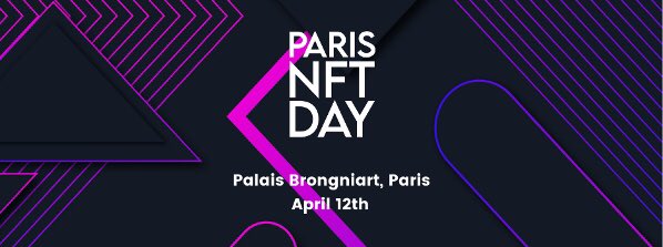 Thank you @parisnft_day and <a href="/20MintFR/">20 Mint</a> for the gold ticket! Great talks 👏🏻