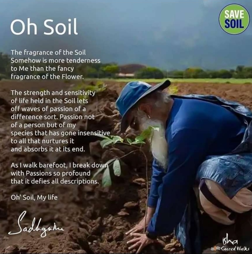 SouthKailash's tweet photo. #SaveSoilAtUNCCD Sadhguru and Ibramhim Thiaw tomorrow at 11 am GMT/ 1 pm CET https://t.co/uRCmhCwfeM