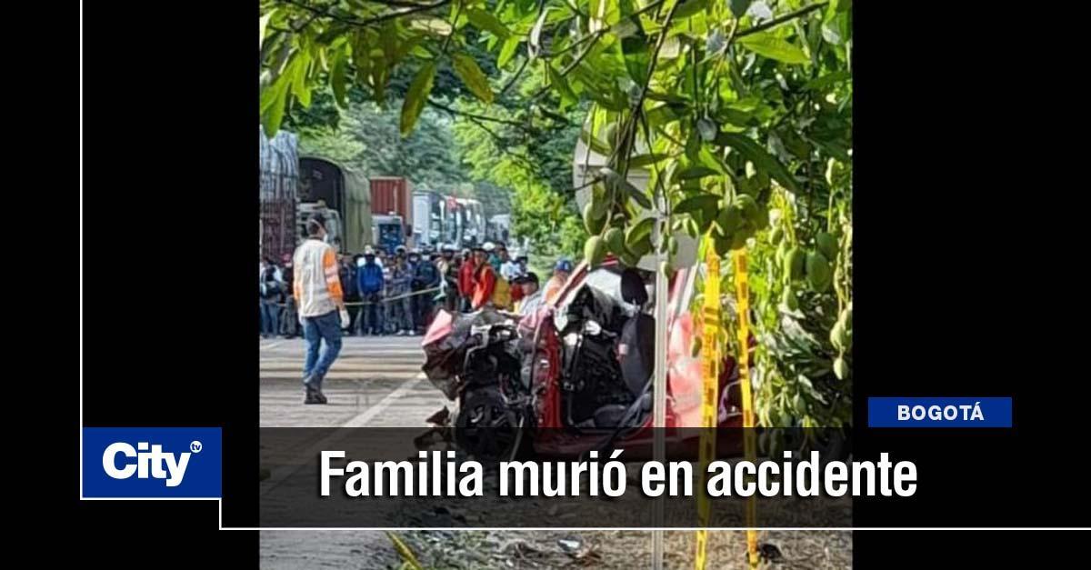 Citytv's tweet image. ¡Lamentable noticia! 💔 Familia bogotana que viajaba a Santa Marta murió en choque con un camión. Entre los fallecidos hay una niña de ocho años y su abuelita que iba a conocer el mar. Le contamos → bit.ly/3O91Dsn