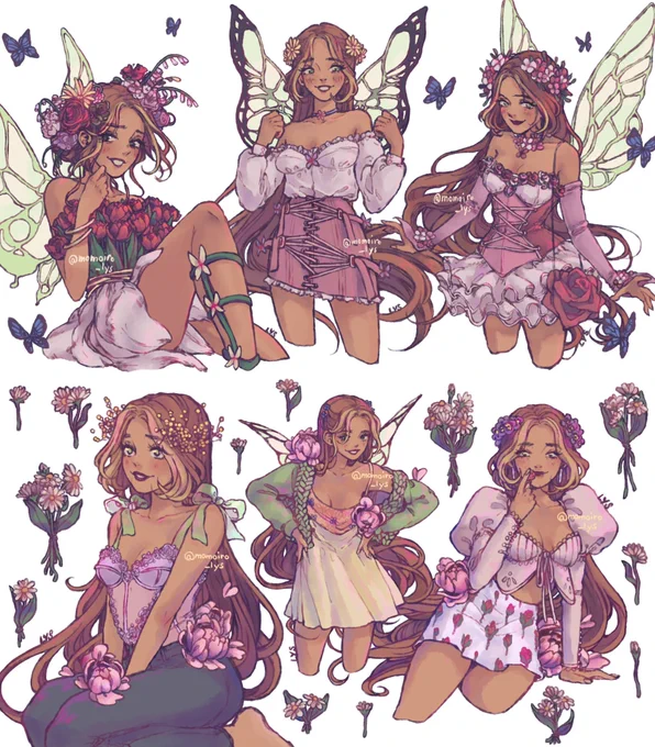 Hi #PortfolioDay ! I'm Lys and I'm a freelance illustrator from France who loves drawing women, flowers and beautiful clothes. I'm available for work starting May!!🤍

🎨Portfolio : https://t.co/i1BHd0pRs9
💐https://t.co/HbbeF1zE8S
💌momoirolys@gmail.com

more ⇩ 
