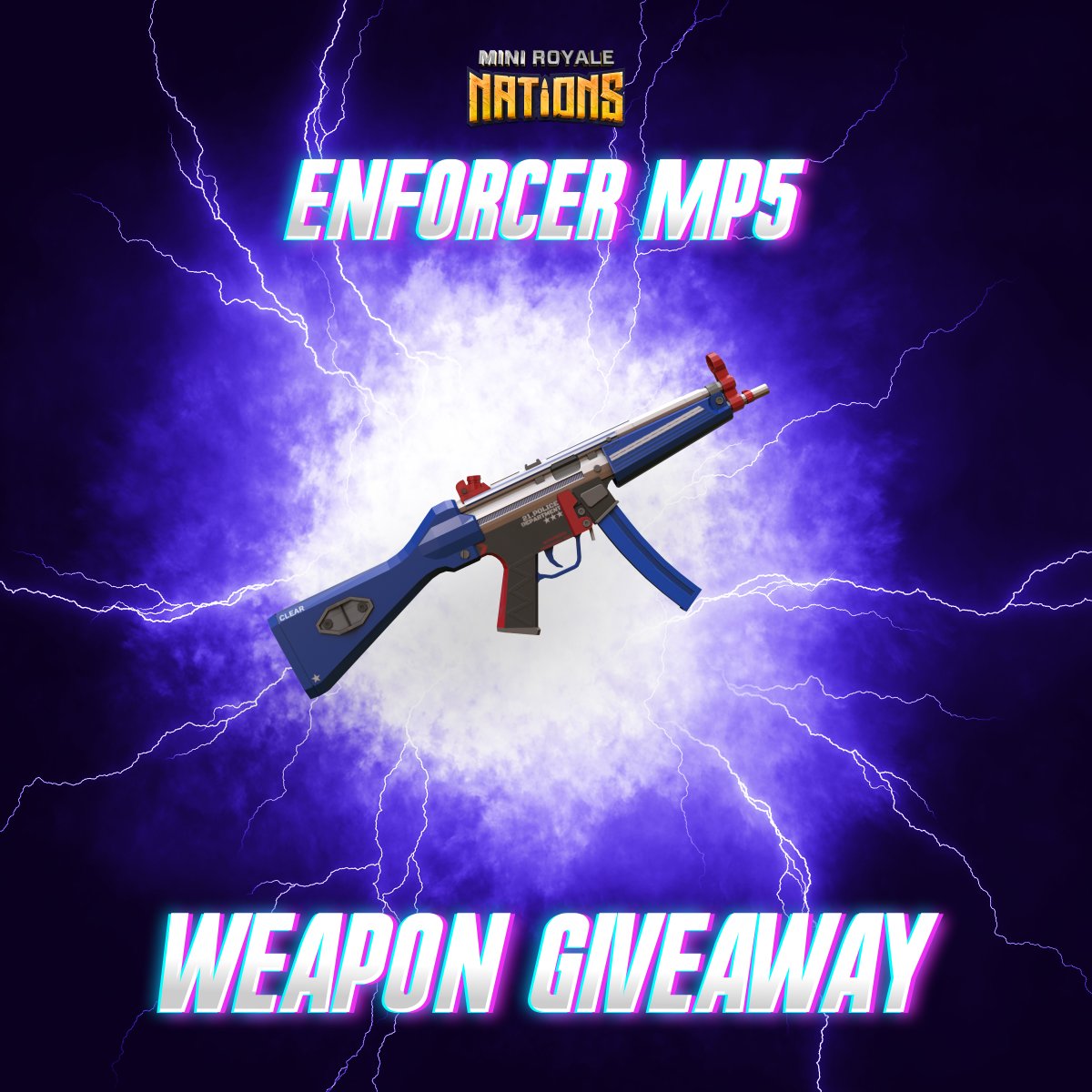 Mini Royale: Nations (@mininations) on Twitter photo 💥 WEEKLY WEAPON GIVEAWAY💥
This month, we're giving away #MiniRoyale weapons that can be used in game now or traded on <a href="/MagicEden/">Magic Eden 🪄</a> 🔫
To enter:
- Follow <a href="/MiniNations/">Mini Royale: Nations</a>
- Like & retweet this post
- That's it! 🙃 glhf 💥 WEEKLY WEAPON GIVEAWAY💥
This month, we're giving away #MiniRoyale weapons that can be used in game now or traded on <a href="/MagicEden/">Magic Eden 🪄</a> 🔫
To enter:
- Follow <a href="/MiniNations/">Mini Royale: Nations</a>
- Like & retweet this post
- That's it! 🙃 glhf