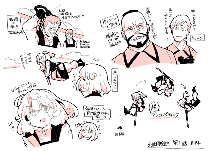 幼女戦記1話Bパート メモその1 