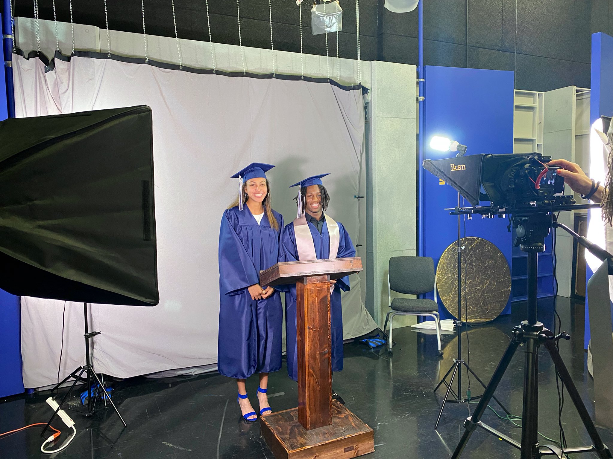 Keith Tolleson on Twitter "Graduation prep at the CTE Center. It’s