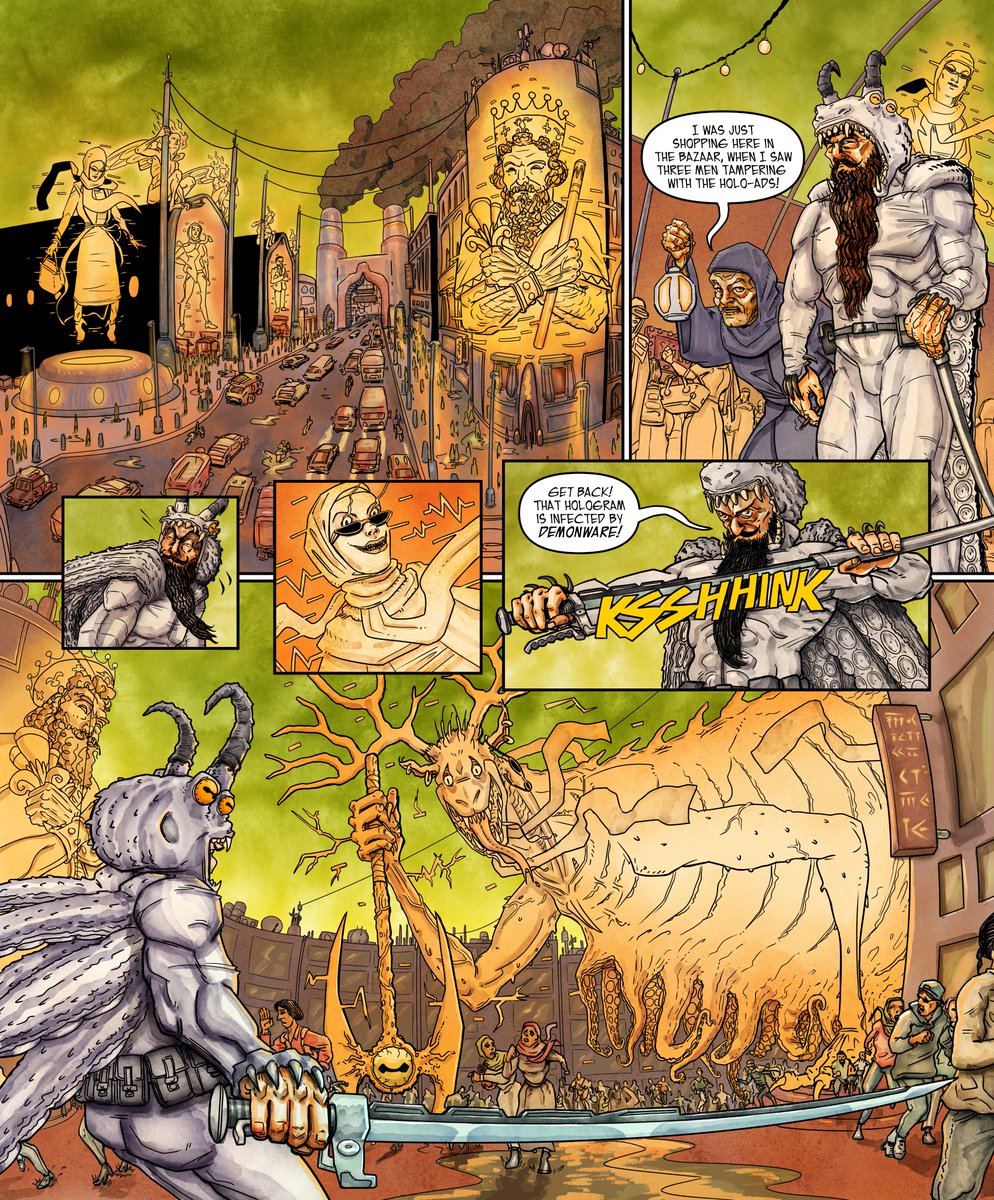georgejarnold's tweet photo. #portfolioday Hi, I'm George! I like to create digital illustrations and comic books. https://t.co/qQZAgBFUsU