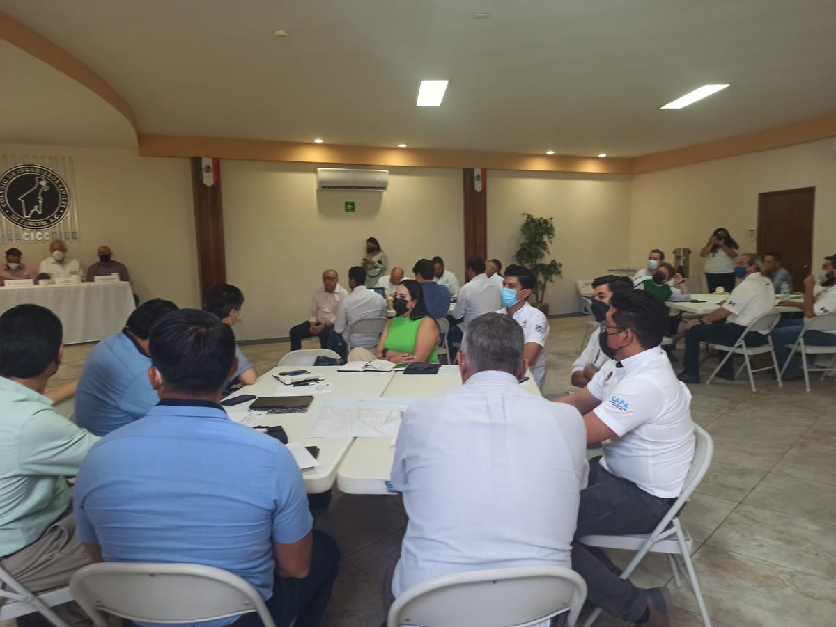 cuqroo's tweet photo. El lunes 4 de abril de 2022, se celebró el tercer taller ciudadano para la elaboración del Programa Municipal de Ordenamiento Territorial, Ecológico y Desarrollo Urbano de Benito Juárez, Quintana Roo.
#ordenamiento #territorio #desarrollosostenible https://t.co/2BC9k1b0U9