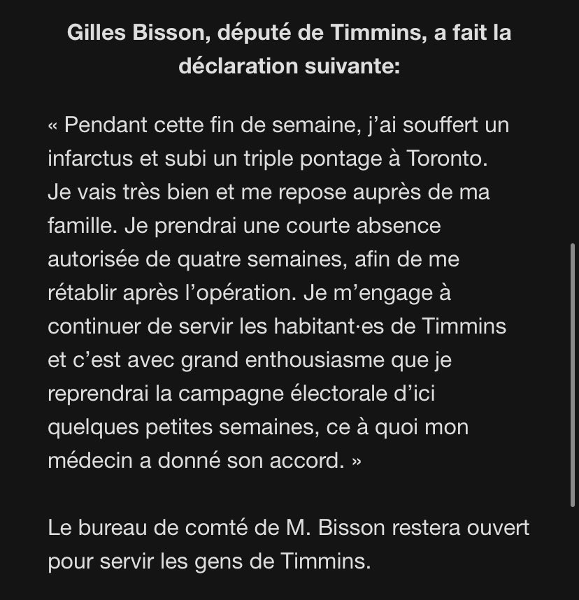 Gilles Bisson (@bissongilles) on Twitter photo 
