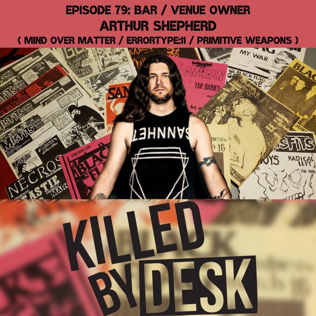 Going out with a bang! Thanks to all of our loyal listeners, new friends and our incredible guests. You made it all worthwhile. Check out our last conversation with Arty Shepherd and see you at the back of the club with our arms crossed. #KilledByDesk