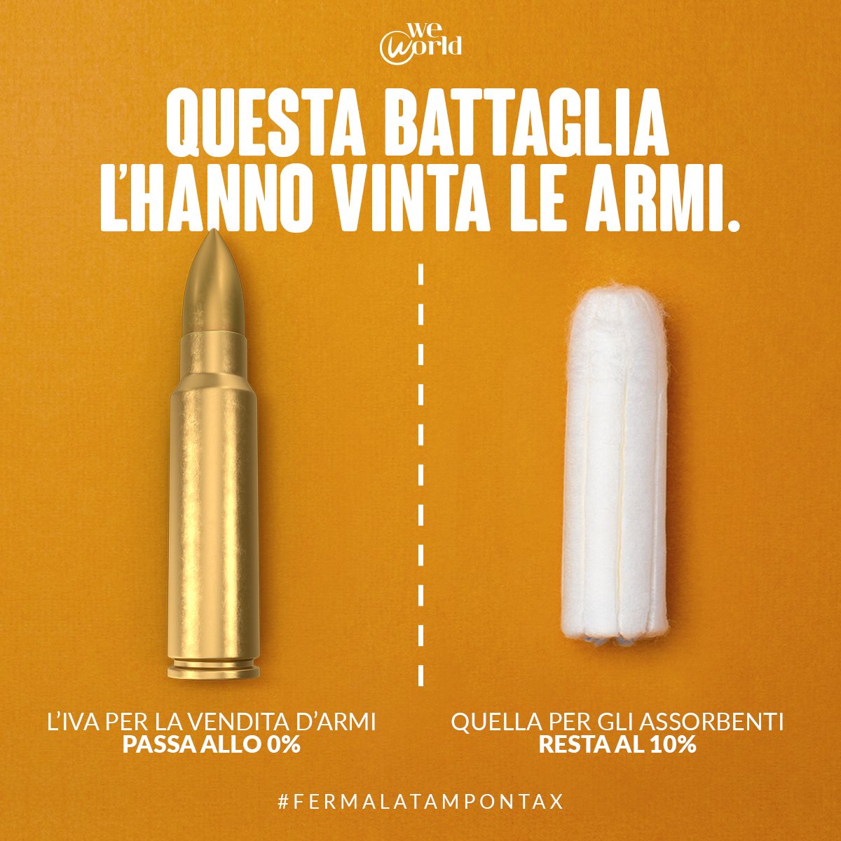 WeWorldOnlus's tweet image. (1/2) Non sono considerati beni di primaria importanza, per questo gli assorbenti vengono ancora tassati al 10%. E ci sono voluti anni di battaglie per abbassare quella percentuale, che fino a pochi mesi fa li equiparava a beni di lusso. #FermaLaTamponTax