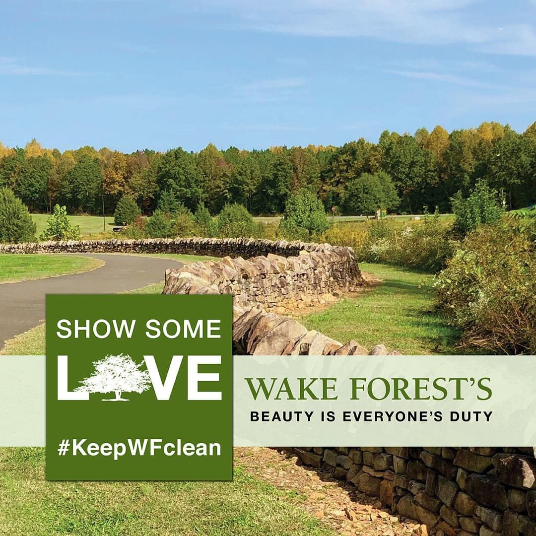 WakeForest_NC's tweet photo. Put trash in its place! Together we can all #KeepWFclean!
#TownofWakeForest #WakeForestNC #LitterSweepNC https://t.co/SkHi7Bya1I