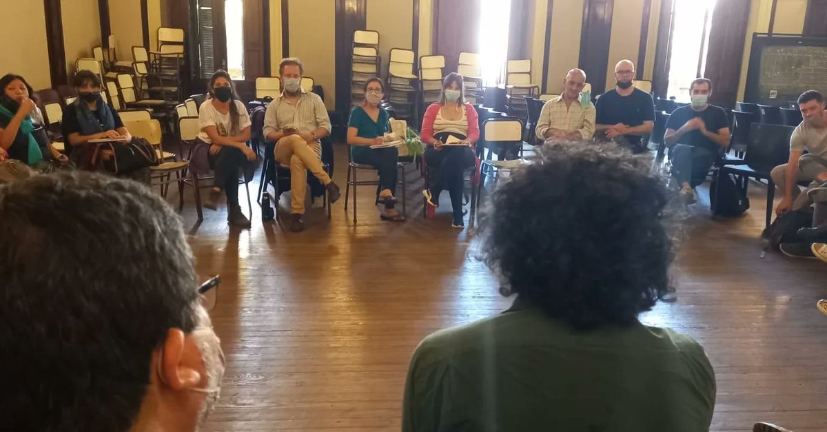 SuperiorUte's tweet photo. En el día de ayer realizamos nuestro plenario de Delegadxs junto a las áreas de artistica, cultura y universitsrixs de la UTE. 

Por la titularización de todxs lxs afectadxs, una ley de paritarias y de financiamiento educativo en la Ciudad! https://t.co/PTeaVlI11k
