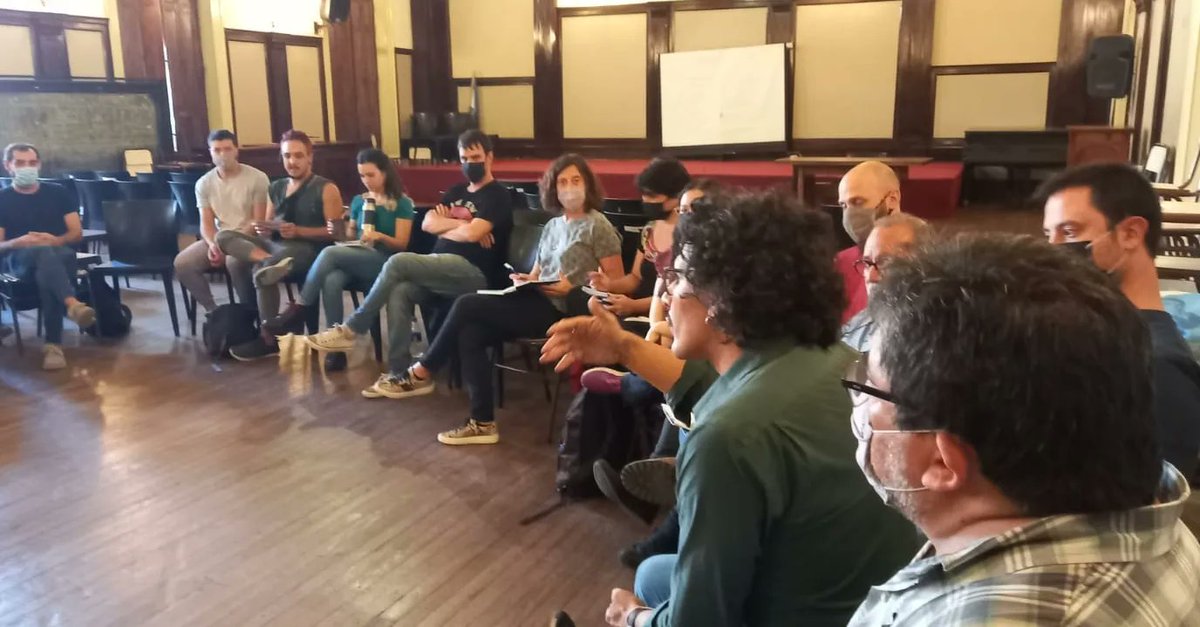 SuperiorUte's tweet photo. En el día de ayer realizamos nuestro plenario de Delegadxs junto a las áreas de artistica, cultura y universitsrixs de la UTE. 

Por la titularización de todxs lxs afectadxs, una ley de paritarias y de financiamiento educativo en la Ciudad! https://t.co/PTeaVlI11k