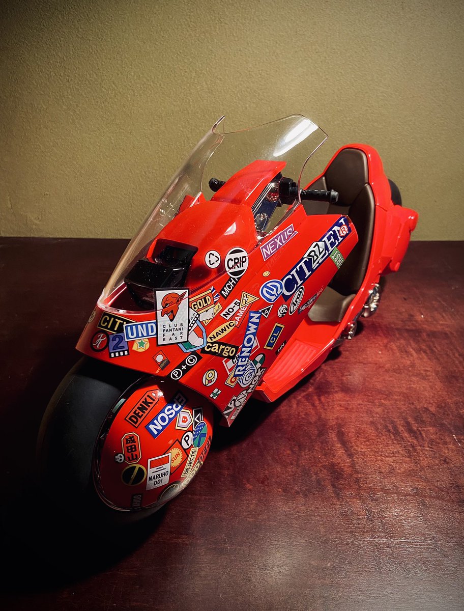 M0Pyoco's tweet photo. 1/6金田のバイク
#BANDAI #projectBM https://t.co/teuRLLhB1Y