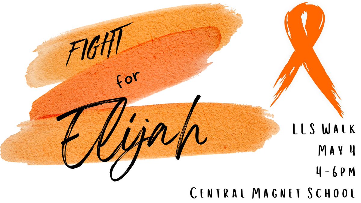 CentralMSSB's tweet photo. Please join us @Central_Magnet May 4th to Honor Elijah Blank and walk to benefit the @LLSusa of TN. https://t.co/ixiOogUTAn