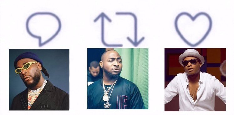 CrownprinceCom2's tweet photo. Among the following African Artists who is representing The G.O.A.T??

BLOOD MONEY GANG/ Shola/ Tobi/ Chelsea/ Napoli/ Ogun/ Black Sheriff/ Segun/ Atiku/ Stonebwoy/cele/Arise TV/Funke Akindele/Rihanna

Burna boy.            Davido.                 Wizkid. https://t.co/Gn9TorZqYu