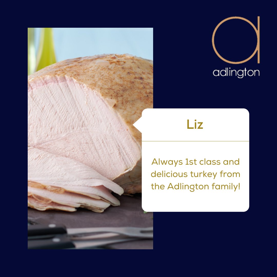 AdlingtonLtd's tweet photo. Another great review left on our page! 

Thank you, Liz. 

The proof is in the turkey!

#QualityProduce #EnglishLabel #FieldtoFork #Field2Fork #GreatTasteAward #FoodProvenance #FarmFresh #British #BestofBritish #LocalFarmer #WeAreFarmers #TurkeyFarm #Freshisbest https://t.co/u6vuwl4TPg