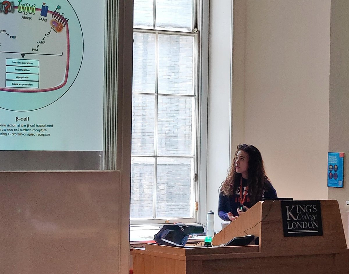 Diabetes Research Group @King’s (@drg_kings) on Twitter photo Great talk by the brilliant @PromegaTanyel at the King's BHF Centre of Research Excellence Annual PhD symposium <a href="/kingscardio/">Cardiovascular and Metabolic Medicine & Sciences</a> Great talk by the brilliant @PromegaTanyel at the King's BHF Centre of Research Excellence Annual PhD symposium <a href="/kingscardio/">Cardiovascular and Metabolic Medicine & Sciences</a>