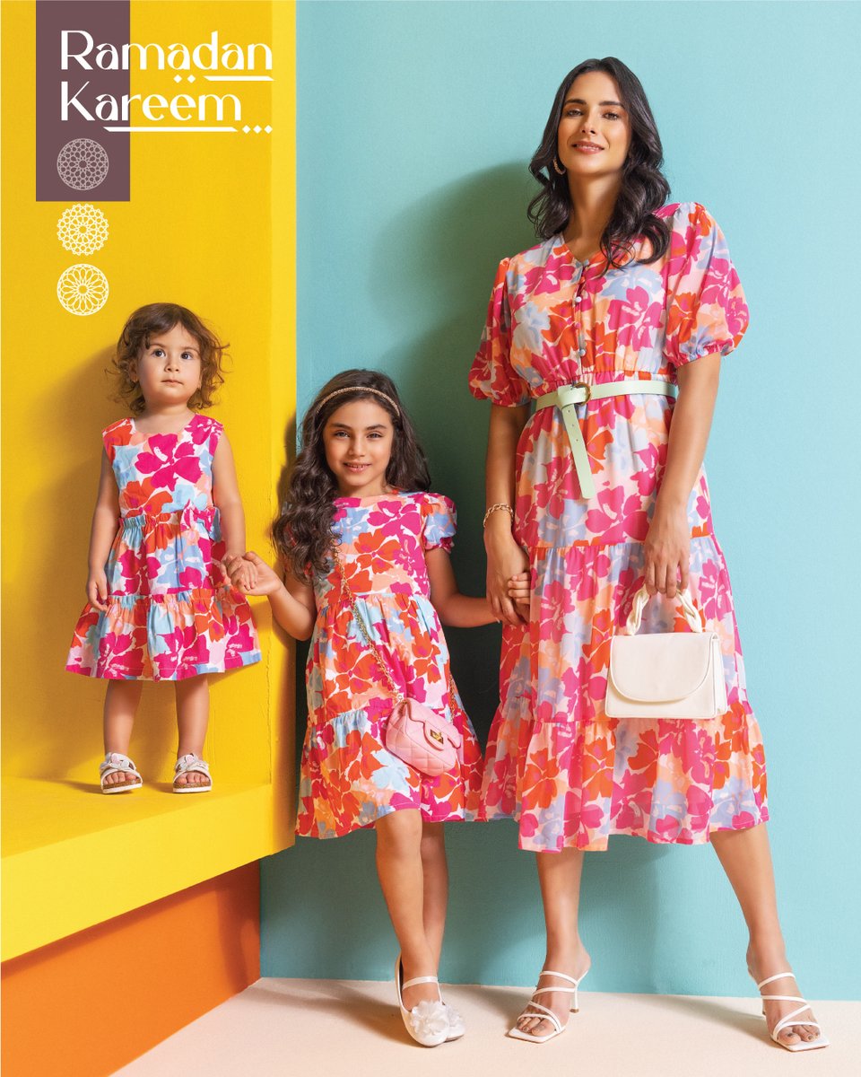 maxfashionMENA's tweet photo. Chic? ✔️ Elegant? ✔️Stunning ? ✔️ Let us know what you think in the comment below! 💖
Shop the cutest matching looks in store and online 
#MaxRamadan #Ramadan #MaxFashion #Matching #Matchingoutfits #Kidscollection #RamadanNights https://t.co/9utHtqMbUl