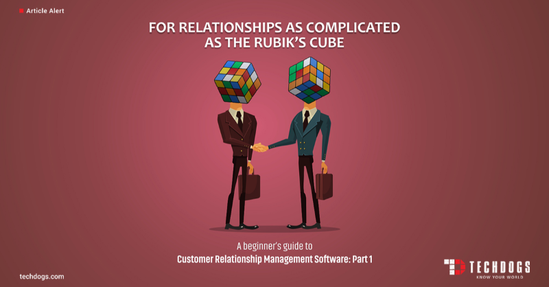 TechDogs_Inc's tweet photo. Relationships can be as complicated as the Rubik's cube. Fret not, you don't need to be as pro as Yusheng Du or Ruihang Xu. All you need is a right CRM Software! https://t.co/pZHHlmdp5Z
#TechDogs #CRM #CustomerRelationshipManagement #CustomerRelationshipManagementSoftware