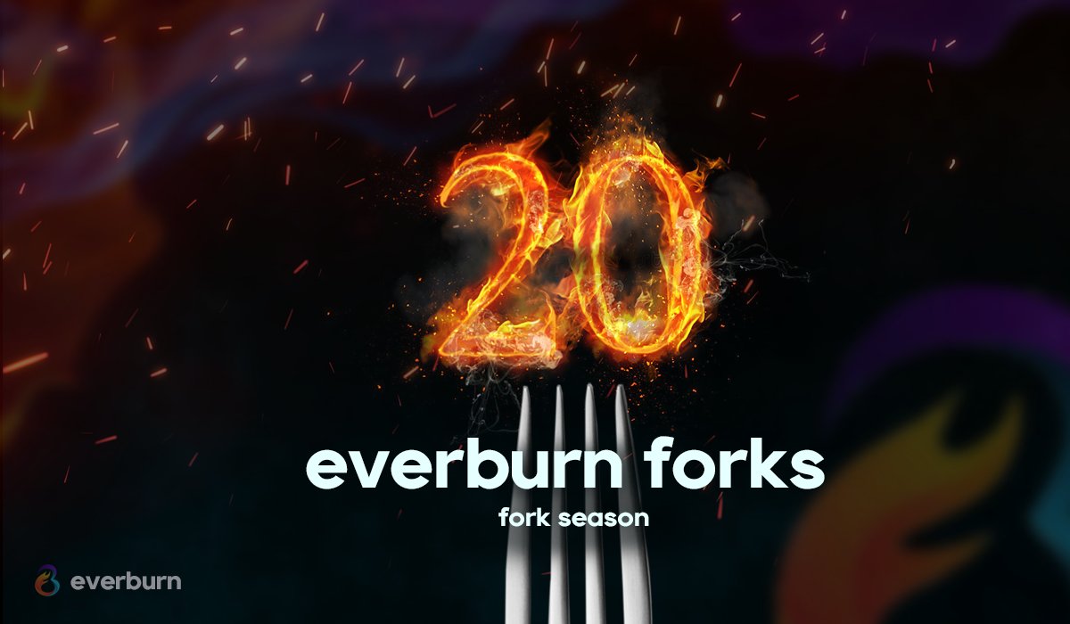 EverburnToken's tweet photo. The #EverBurn code has now been #Forked over 20X on #AVAX, #FTM, #Metis,#CRO. 

They say plagiarism is flattery, but its also the spirit of open source!

What projects rank the highest in being forked?

#Safemoon, #Titano, #MRI, #Uniswap, #Strong, #Ohm must be up there. Who else? https://t.co/ktzmoleB2f