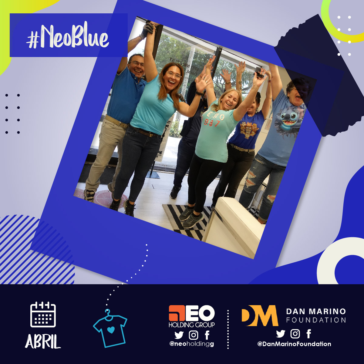 NeoHoldingG's tweet photo. #NeoBlue Inclusión, tolerancia y respeto 💙 Abril es el mes de concientización del autismo, apoyemos a toda la comunidad.  

#autism #autismspeak #autismfamily #autismo #inclusion #autismoamor #autismday #mesdelautismo #autismawarenessday #autismoconamor https://t.co/MEEySrxxsd