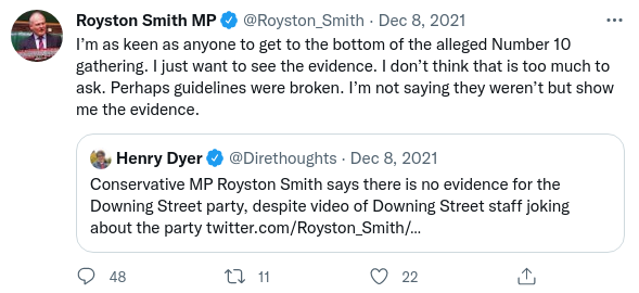 kibbet's tweet photo. Hey @Royston_Smith you demanded evidence. Evidence has been provided. The ball, as they say, is in your court. You must act now to remove your lying, deceitful, law breaking colleagues, or you are no better than them. #RSmithOut #JohnsonOut #ToryLiars 
https://t.co/Lm1DCetCCZ https://t.co/PY5Kn23ZwP