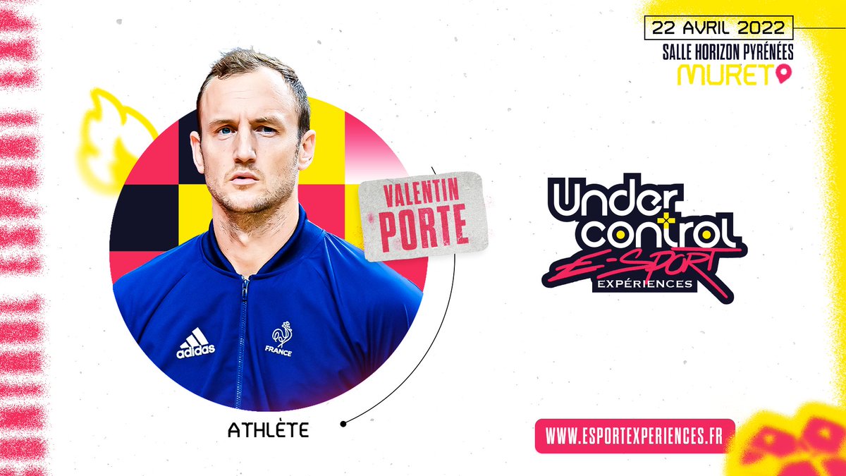 ES_experiences's tweet photo. 🔥 @ValHand28 x UNDER CONTROL E-SPORT EXPÉRIENCES

Le capitaine de @FRAHandball  sera dans l'une des équipes du show de l'Under Control E-Sport Expériences pour tenter de remporter le titre 🙌

📅 22 avril
📍 @Muretmaville- Salle Horizon
🎟 https://t.co/AHQxOHKU3r https://t.co/Qnfxiqdg7H