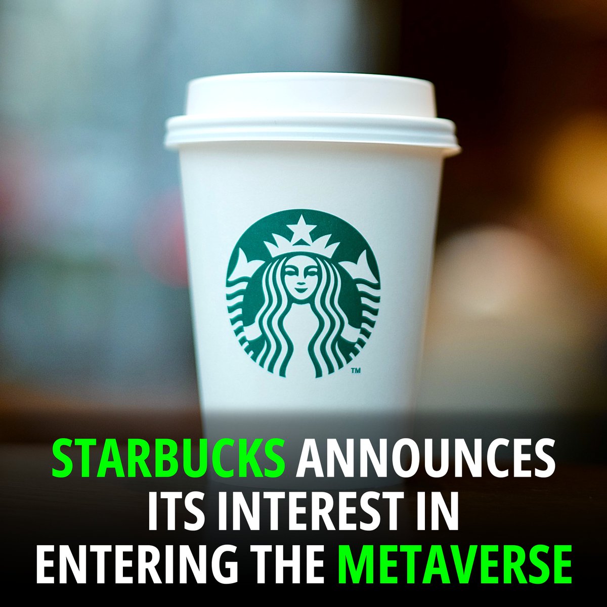 nfthoos's tweet photo. Starbucks announces its interest in entering the metaverse #nft #nftcommunity #nftnews #crypto #cryptocurrency #nftdrop #nftart #nftcollector #opensea #nftcollectors #nftcollectibles #nfthoos #metaverse #metaversenft #starbucks https://t.co/TdoXNIpRZc