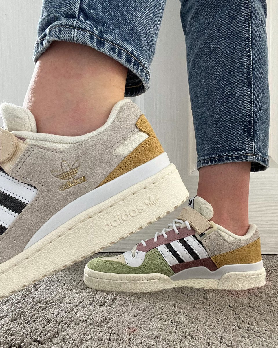 Abbs86x's tweet photo. Well these are a whole new level of comfort! 💚💛 / / / #adidas #forumlow @man_savings @adiFamily_ https://t.co/OIUg7vp5MX