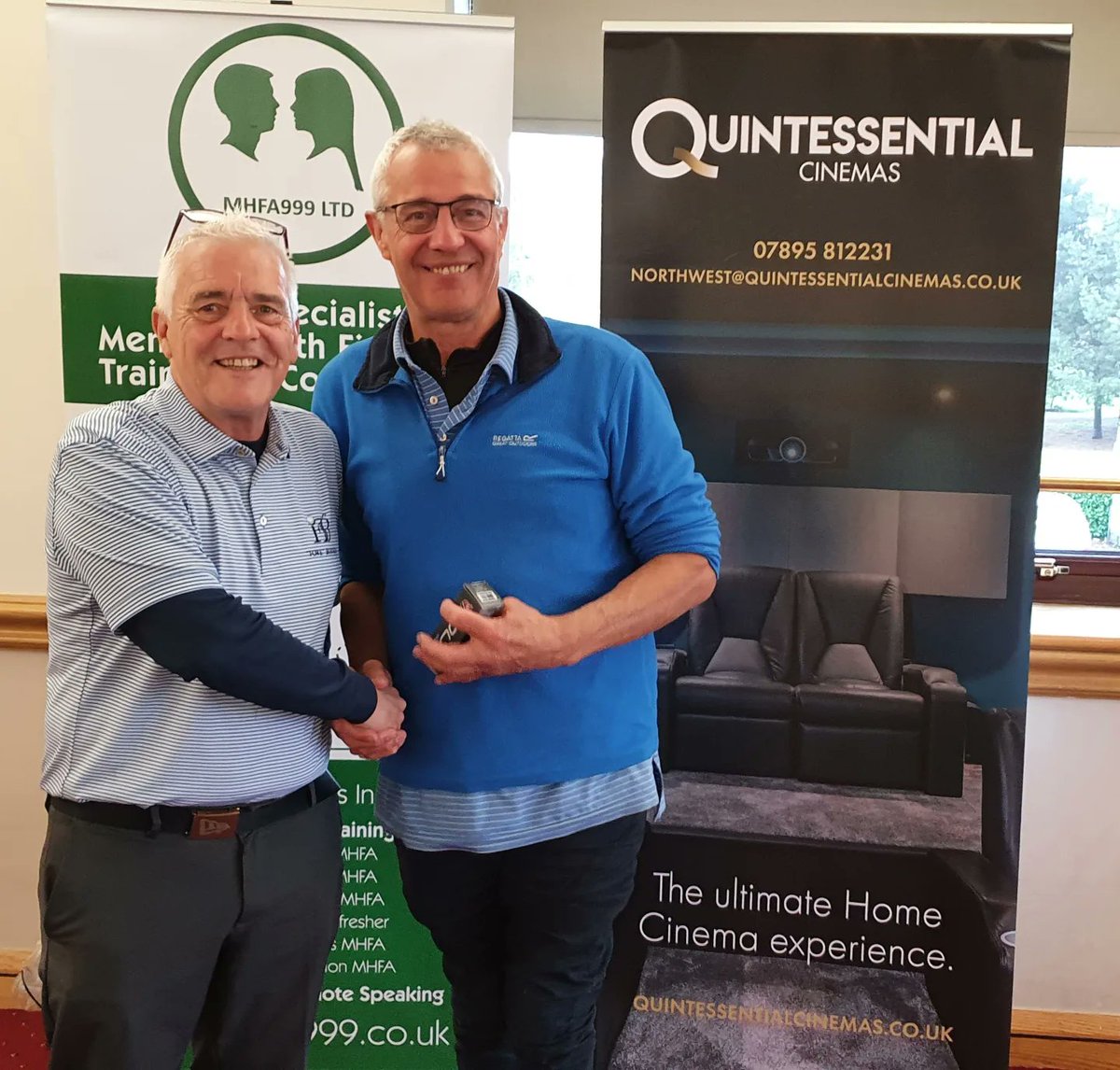 ForeMcrs's tweet photo. What a great day of golf &amp; business networking today for the @forebiz Manchester group today at @DentonGolfClub.

Our next meeting is on Tuesday 10th May, would you like to join us and start growing your business on the golf course? https://t.co/VE5iXZWV38