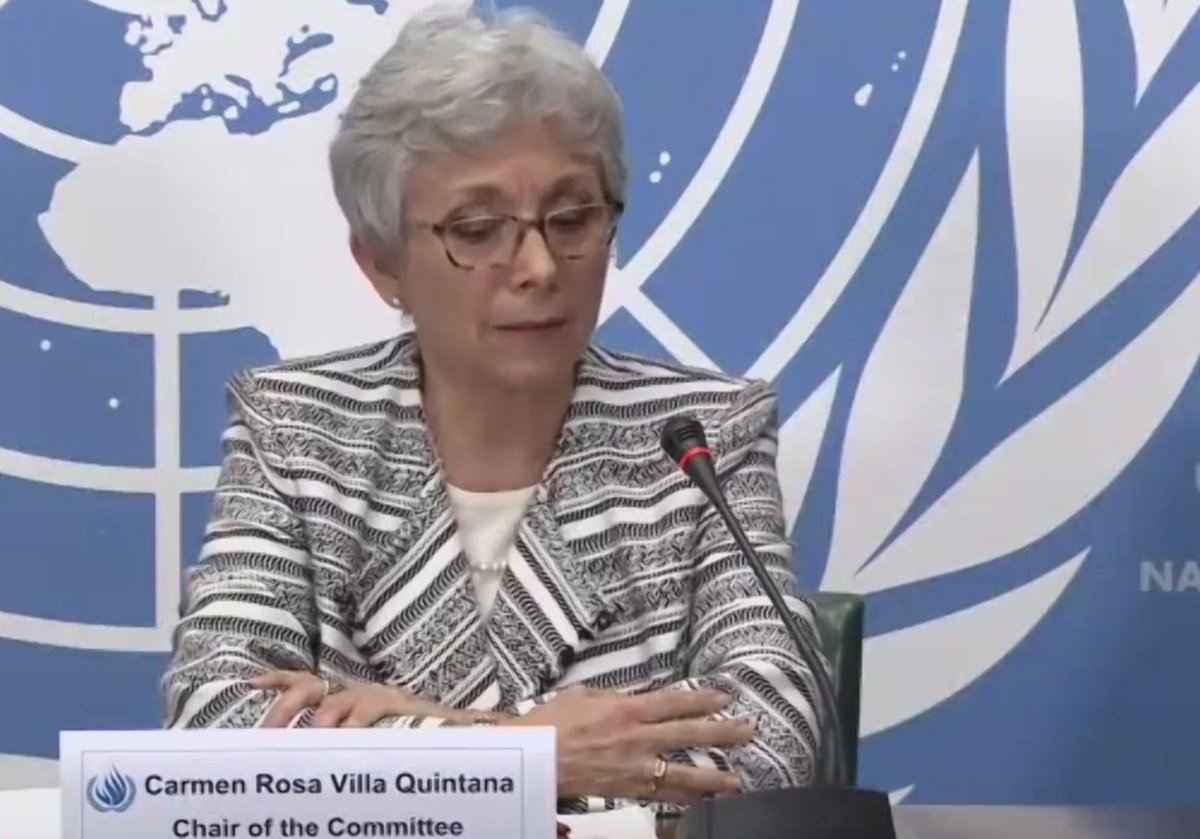 Para que en México la desaparición deje de ser el paradigma del crimen perfecto es urgente dar respuesta a todas las cuestiones identificadas por el Comité, dice la presidenta del Comité.