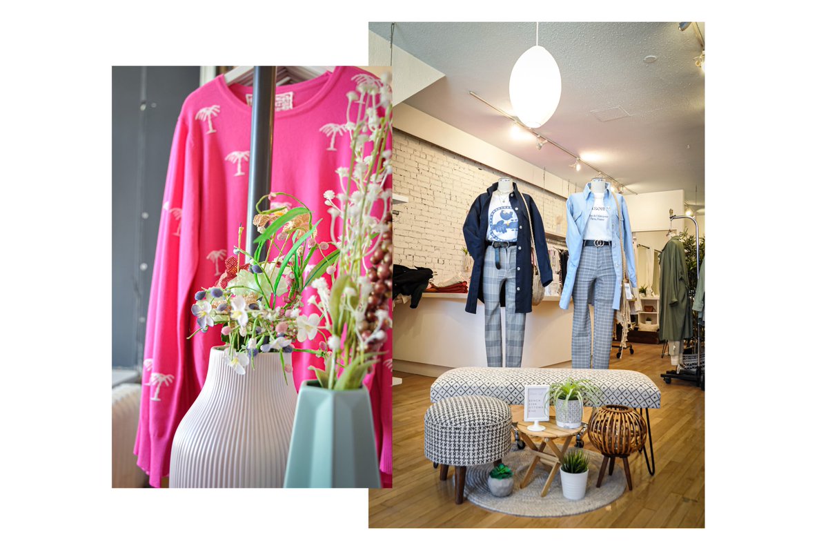 BroadviewDanBIA's tweet photo. As promised, our friends at #pinkmartinicollection are back and with a bit of a change inside. As you may have noticed the store has begun to introduce more wares than just clothes and fashion accessories https://t.co/G2h42gyATX