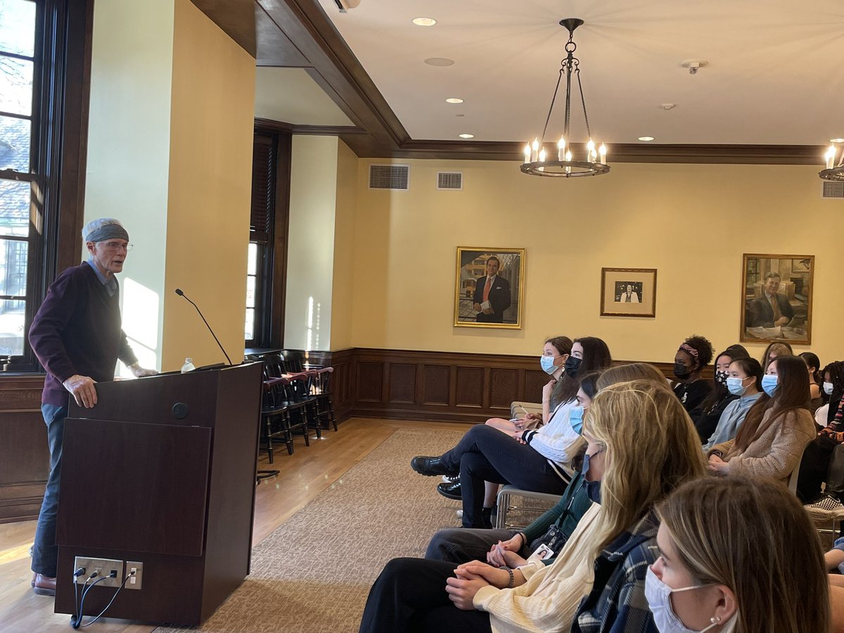 HathawayFGC's tweet photo. @orvilleschell visiting @HathawayBrown today. Speaking to Global Scholars about US-China Relations.  Another great example of Learning for Life in our Fellowships in Applied Studies! https://t.co/uXpEKRUTOs