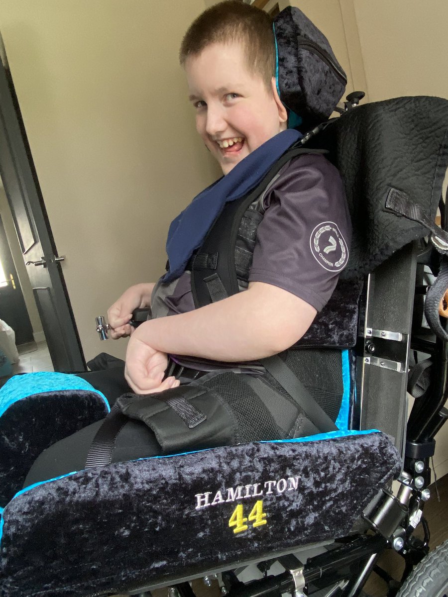 natalie_s110's tweet photo. My sons new wheelchair perfect for an F1 and @LewisHamilton fan 🙌🏻🧑🏼‍🦽would make Charlies day if this got a like from Lewis!!! @MercedesAMG  @MercedesAMGF1 @LewisHamilton https://t.co/mdURXWZEkp