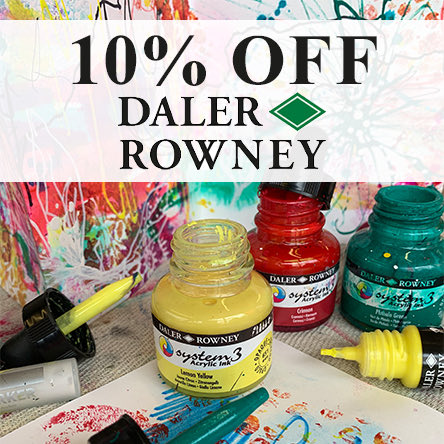 Planning on a bit of creativity at Easter? We have 10% off Daler-Rowney, if you need some supplies! https://t.co/2dpeCndBrV
There’s also still time to sign up for tomorrow’s free workshop with Jenny Muncaster: https://t.co/0oDJ3BhqnC https://t.co/Lmrr6ZIXFg