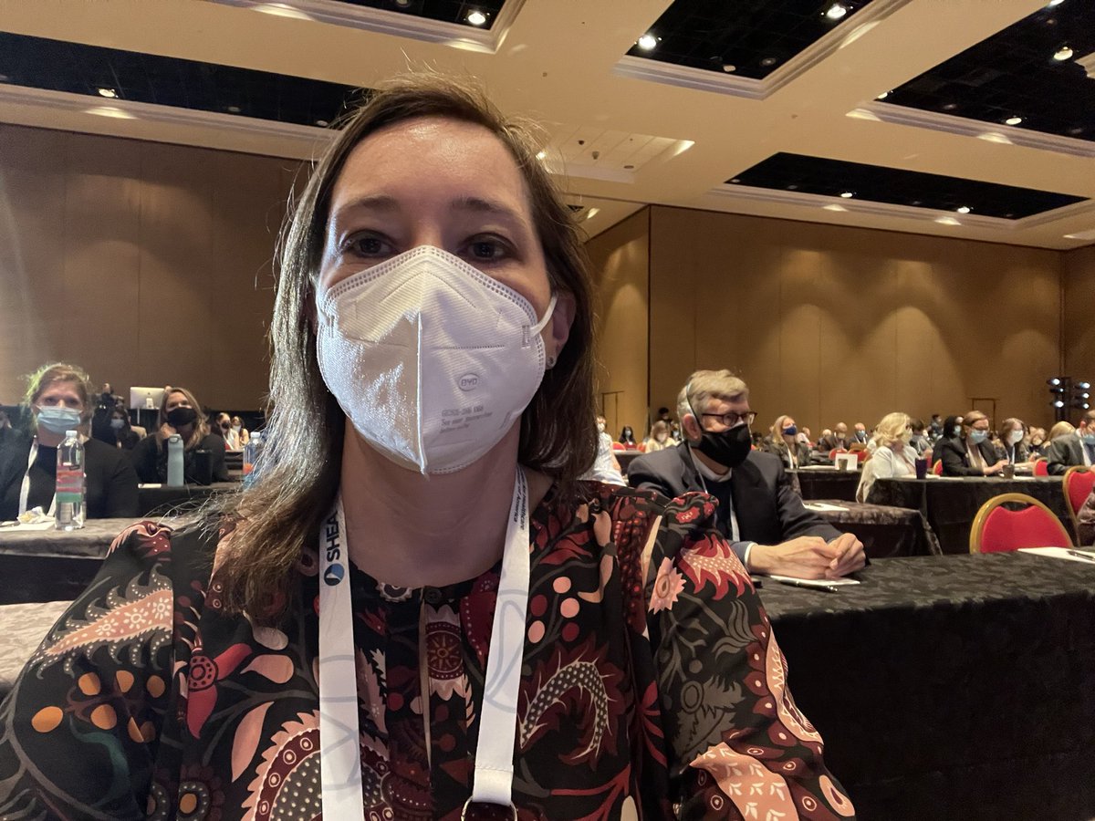 AllisonBartlet1's tweet photo. Thanks for planning for us to #GatherSafely @SHEA_Epi #SHEASpring2022 masks, distance, outdoor dining options. So excited to reconnect and make new connections! https://t.co/L23Mq9E2W8
