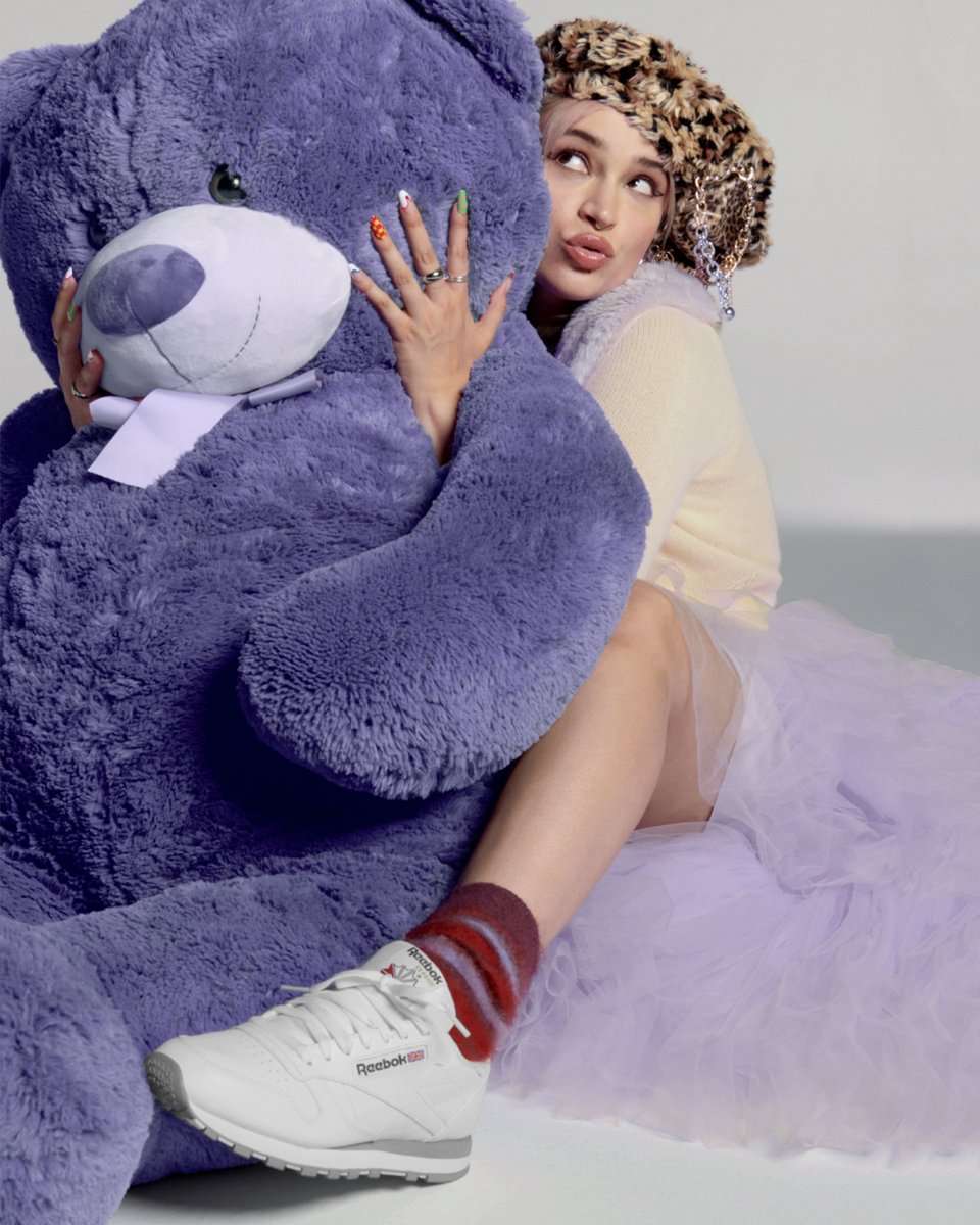 Reebok's tweet photo. Lolo Zouaรฏ for Reebok. #LifeIsClassic https://t.co/LOMIvEal0I