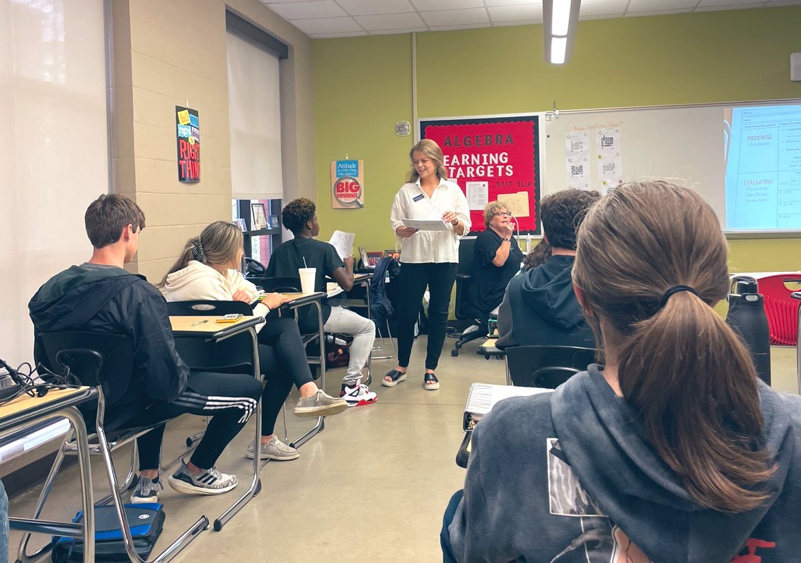 Watching our budding teachers instruct, connect, and answer questions with a smile is a chance to truly observe a young person begin to live out their purpose and call. #Lovemyjob #seed  <a href="/SamfordEd/">Samford Orlean Beeson School of Education</a>