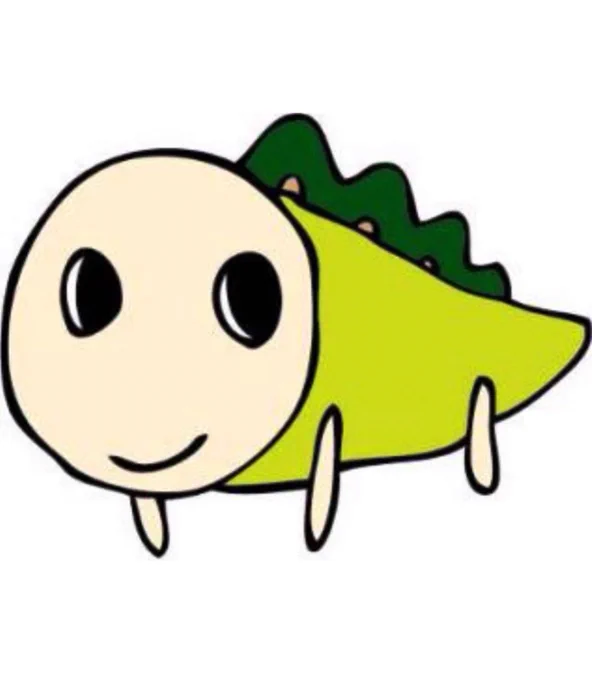 Namisuke, a puppy-sized dinosaur-like fairy with a forest on his back, is the mascot of Tokyo's Suginami Ward. 