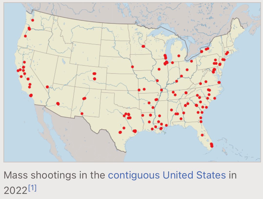 ShivAroor's tweet photo. The #NewYork subway shooting is the 23rd (yes, TWENTY-THIRD) mass shouting in the U.S. so far in April — and the 156th so far in 2022. https://t.co/7OCykVNRcP