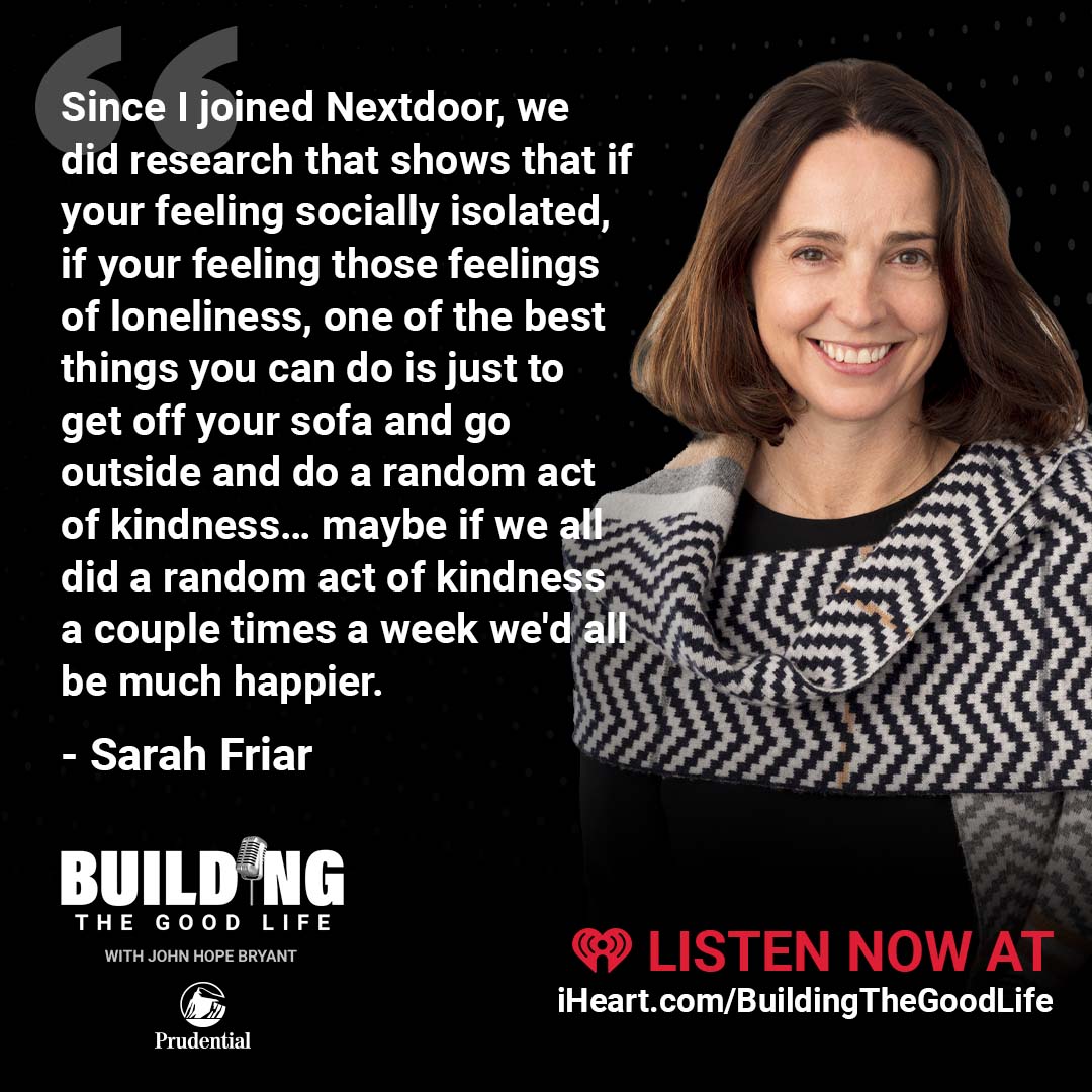 johnhopebryant's tweet photo. Boom! She's inspiring, talented, and an amazing businesswoman — @thefriley, CEO of @Nextdoor, joins me on the latest episode of my podcast #BuildingTheGoodLife 🙏🏽 

We talk BUILDing your life on the small wins. Listen now at https://t.co/WUt4vONlqx https://t.co/JQfbjv3aZu