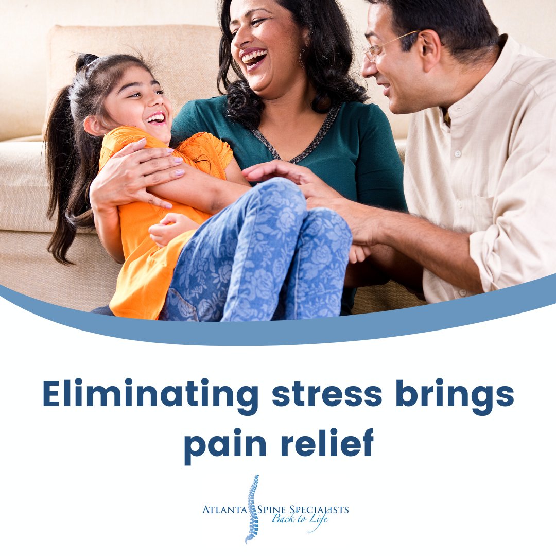 ATLSpine's tweet photo. Getting a handle on everyday stress can help you better manage the pain you're experiencing. Additionally, being in a lighter psychological state increases the benefits from other pain management therapies. (Link in Bio)
.
https://t.co/vsCB9ZETzx https://t.co/XdH6lCMdlL